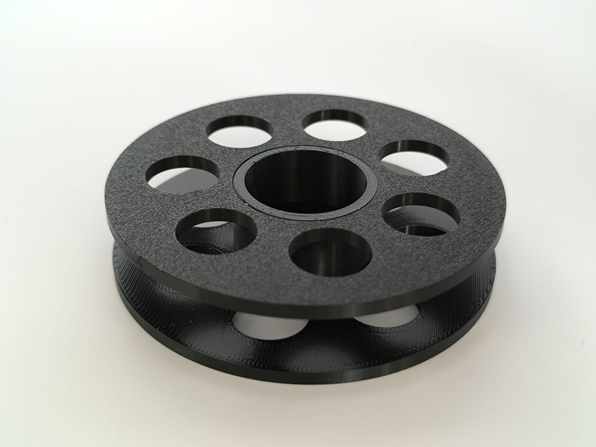 3D Printed fishing line holding reel.